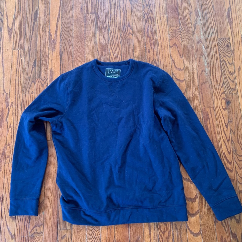 Mens soft blue sweater
